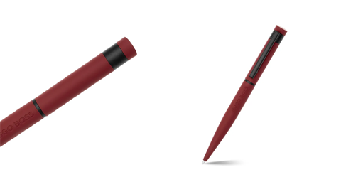 Hugo Boss Red Ballpoint Pen