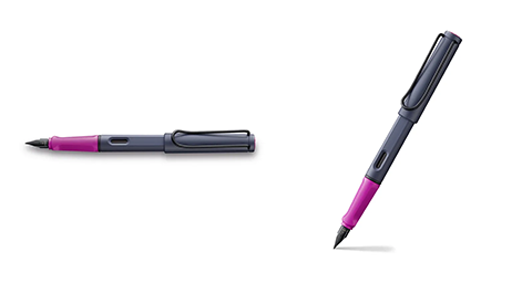 Lamy 0D7 Safari Fountain Pen Medium Pink Cliff T10