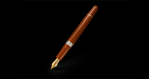 Esterbrook Back to the Land Estie Incredible Rock Piston Fountain Pen with Gold Trims - Fine.png