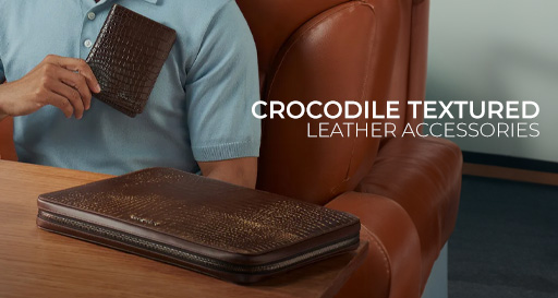 Why Crocodile Textured Leather Accessories are Trending in 2025