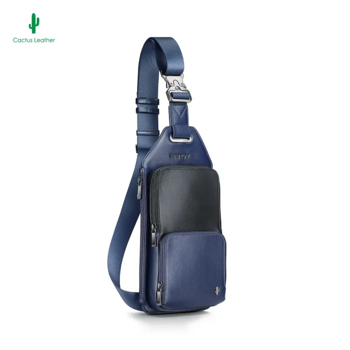 Lapis Bard Crossover Desert Bloom Cactus Leather Crossbody Bag - Blue.jpg